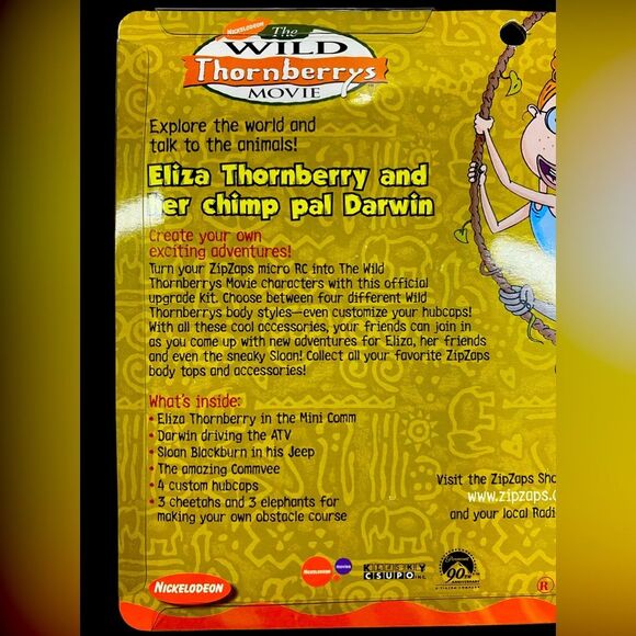 Zip Zaps Nickelodeon The Wild Thornberrys Movie Micro RC Starter Kit Upgrade - Picture 8 of 16